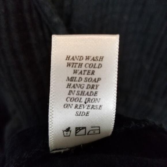 Christy Dawn The Dawn Dress Black Gauze Midi 100% Organic Cotton Medium - Picture 8 of 8